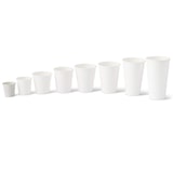 thumbnail of BIOZOYG 50 Stück kompostierbare Einwegbecher 50ml / 2oz Pappbecher, Trinkbecher, Wegwerfbecher, Getränkebecher, einwandig, weiß, kompostierbar