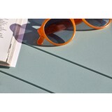 thumbnail of garbar NOA Mesa Quadrada Reciclada Interior, Exterior 90x90 Pé Marrom Terra - Tampo Marrom Terra