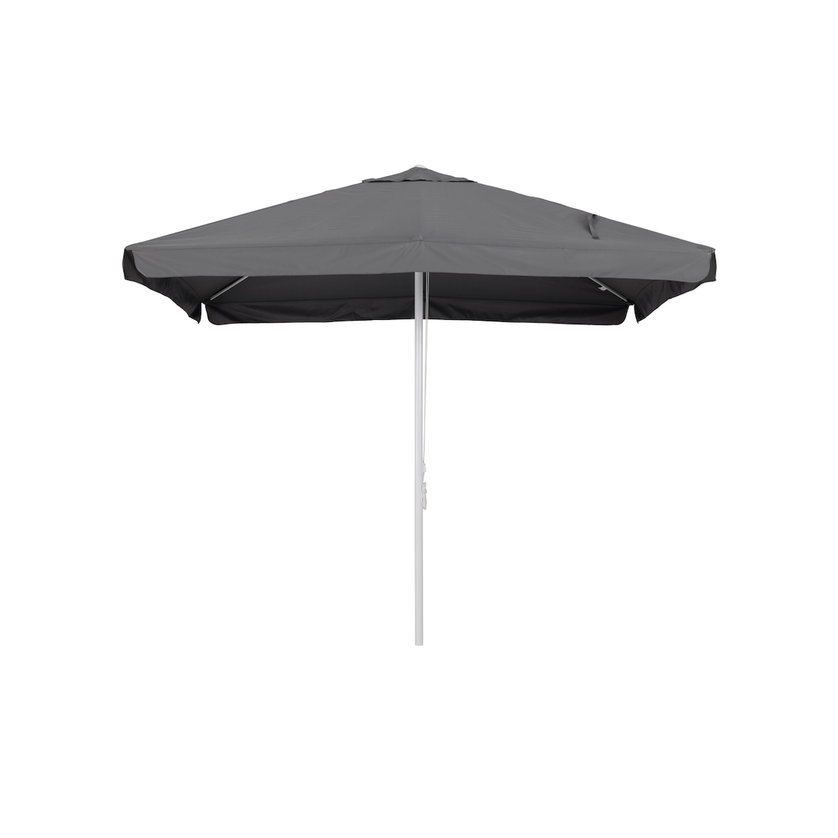 Tarrington House parasol gris con solapa de 3x3 metros