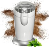 thumbnail of Bomann KSW 446 CB Molinillo Café Eléctrico, Especias, Semillas, 40 g café 20 tazas café, Cuchillas Acero Inox., Blanco, 120W