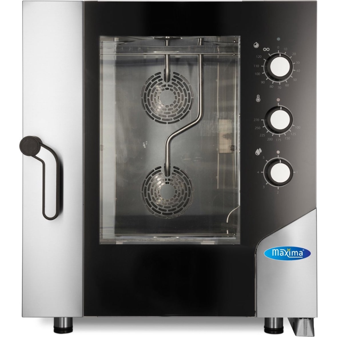 Dampf-Kombi-Backofen - geeignet für 7 1/1 GN-Bleche - Analog - 400V