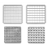 thumbnail of Cortador de batatas manual em alumínio com lâminas de aço inoxidável 120 x 320 x 170 mm | Gasfrit