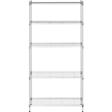 thumbnail of Royal Catering Estantería de metal - 35 x 90 x 180 cm - negra