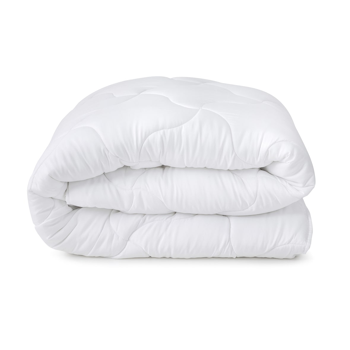 IPERSAN Piumino trapuntato 4 STAGIONI in Microfibra, 1 Piazza, 150+300 gr/mq, Bianco