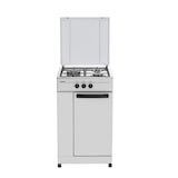 thumbnail of INFINITON Cocina de Gás sin  horno CC3FB, Compartimento porta-bombonas, 3 Fuegos, Blanco