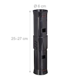 thumbnail of Relaxdays Maulwurffalle, 2er Set, Lebendfalle für Maulwürfe, 2 Kontrollöffnungen, verstellbar, tierfreundlich, schwarz