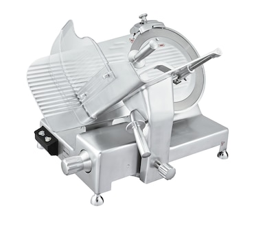 METRO PROFESSIONAL Cortadora de fiambres GFS4035, aluminio anodizado, 62,9 x 76,3 x 54,6 cm, 400 W, Ø de cuchilla: 35, grosor de corte: 0-30 mm, plata
