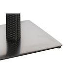 thumbnail of METRO PROFESSIONAL Tavolo da bistrot Barbados, alluminio/polirattan, 70 x 70 cm, piano del tavolo effetto legno, nero