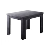 thumbnail of Dmora Tavolo allungabile Otto, Consolle ausiliare da cucina, Tavolo allungabile, 100% Made in Italy, cm 90x90h75, Ardesia