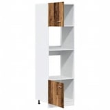 thumbnail of vidaXL Mikrowellenschrank Lyon Altholz-Optik 60x57x207 cm Holzwerkstoff