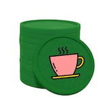 thumbnail of CombiCraft koffiemunten donkergroen - Ø29mm enkelzijdig bedrukt  - 100 stuks