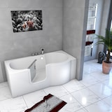 thumbnail of Seniorenwanne mit Tür S12-TH-L Badewanne 170x85cm