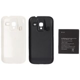 thumbnail of Akku nur passend für den Samsung Galaxy ACE 2, Samsung GT-I8160 Akku 3000mah mit Zusatzdeckel in weiß und dunkelblau