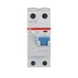 thumbnail of ABB Stotz S&J FI-Schutzschalter F202A-25/0,03 2CSF202101R1250