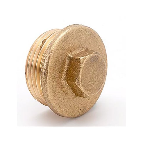 Tapon ciego m 1/2" latón