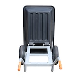 thumbnail of Großmulden-Kippkarre 260 Liter Futterkarre Hofkarre Mistkarre Doppelradschubkarre Lufträder