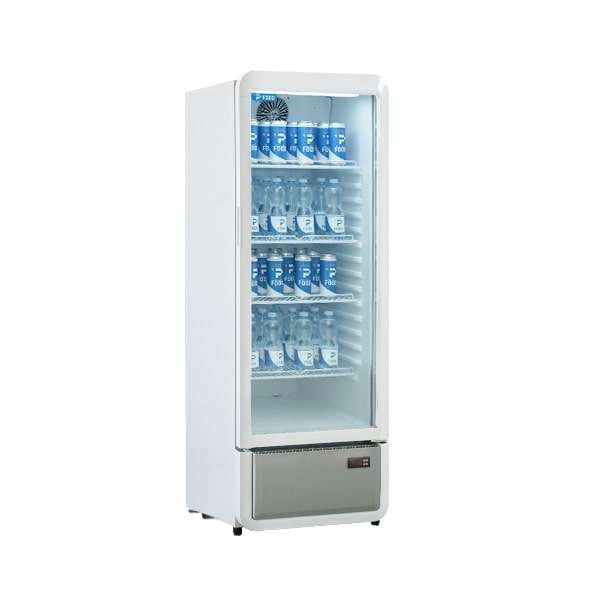 Vetrinetta frigo bibite da 240 lt white temperatura da +1°C a +10°C