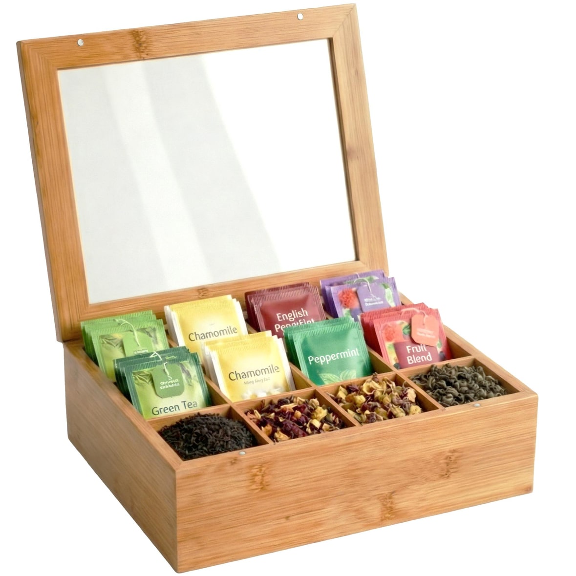 Boîte à thé Laprino Nature