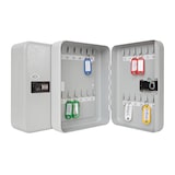 thumbnail of WEDO 10242437 Schlüsselschrank mit Zahlenschloss, für 24 Schlüssel, pulverbeschichtetes Stahlblech, lichtgrau