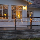 thumbnail of LED Lichtvorhang Eisregen Lichterkette 480 LED 11,9m Innen Außen Weihnachten