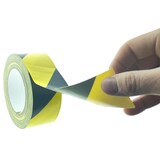 thumbnail of Gewebe-Warnband schwarz-gelb 50mmx25m