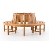 thumbnail of Banc d'arbre Novum 200 cm/Teck