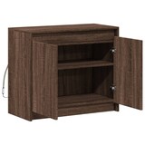 thumbnail of vidaXL LED-Sideboard Braun Eichen-Optik 72x34x61 cm Holzwerkstoff