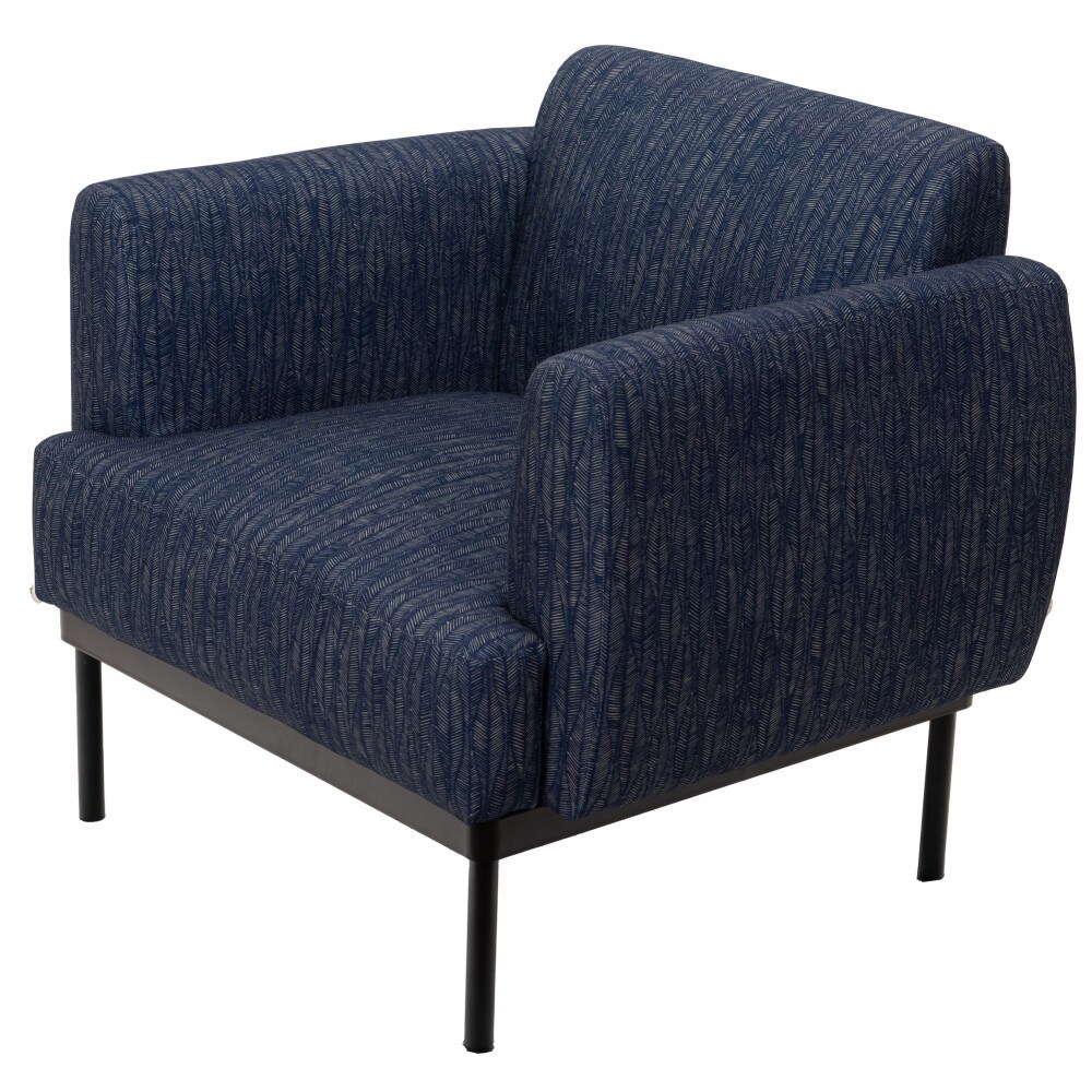 Fauteuil Austral -  Bleu Autre forme Polyester Amadeus 70.50x81.00 cm