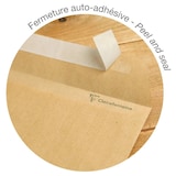 thumbnail of Clairefontaine 250x Versandtaschen haftklebend Kraft 229x324mm//C4 90g - Braun 7750C