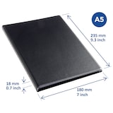 thumbnail of Protège-documents Rillstab Original A5 noir 30 pochettes RI99534
