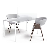 thumbnail of Magnetoplan Hygienewand Thekenaufsteller mit Klammern - 100x60cm - Transparent - Acryl