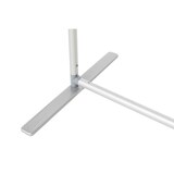 thumbnail of Showdown Textil Raumteiler Deko - 85-200 New York Manhattan - Schwarz - Schwarzer Rahmen