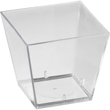 thumbnail of 600x DUNI Square 49 x 49 x 46 mm Transparent ungeteilt