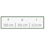 thumbnail of Garden Friend Casetta in acciaio H. 195 P. 191 L. 213 cm  Big Store Verde
