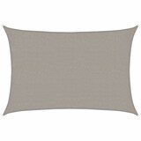 thumbnail of Toldo de vela rectangular HDPE gris claro 160 g/m² 2x3 m