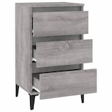 thumbnail of Table de chevet sonoma gris 40x35x70 cm bois d'ingénierie – Modèle Vision Nuit