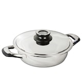 thumbnail of ECOVITAM – Sauteuse 3L Inox 18/10 – Diamètre 24cm – Tous feux – Thermomètre intégré
