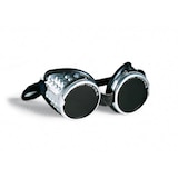 thumbnail of Occhiale di protezione per saldatura Adler-v din 5 con struttura in alluminio e lenti scure Trafimet