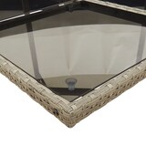 thumbnail of vidaXL 9-tlg. Garten-Essgruppe mit Kissen Grau Poly Rattan