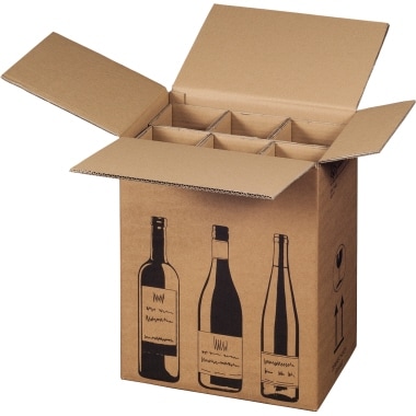 smartboxpro Versandkarton 00069085 für 6 Flaschen