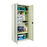 thumbnail of SimonRack Armadio Metallico 1800x800x400, 2 Porta, 4 Ripiani, Portata 75 kg per Ripiano, Grigio - Simonlocker
