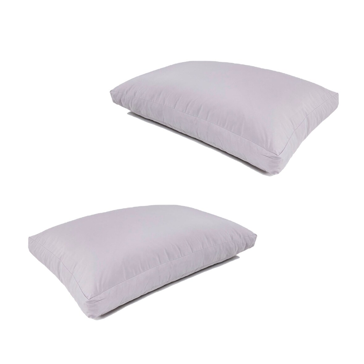 Pack 2 almofadas Assento em palete, Desdobrável, Poliéster 180 gr, Cor Pedra, 120x80x1