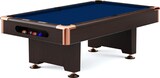 thumbnail of Automaten Hoffmann Billardtisch "Club Pro III" Dekor Nussbaum, EuroSpeed, Blau, 8 ft (Spielfeld 224x112 cm)