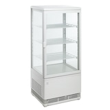thumbnail of METRO PROFESSIONAL Vitrine refrigerada de mesa Panorama GGC2078, 42.8 x 38.6 x 96 cm, 78 L, branco