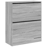 thumbnail of vidaXL Schuhschrank Grau Sonoma 80x34x96,5 cm Holzwerkstoff