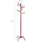 thumbnail of Aranaz Perchero tree metálico rojo