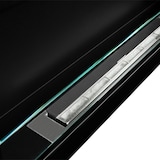thumbnail of Chimenea de bioetanol Livorno negra de pared o empotrada L 90 x P 12 x H 40 con cristal