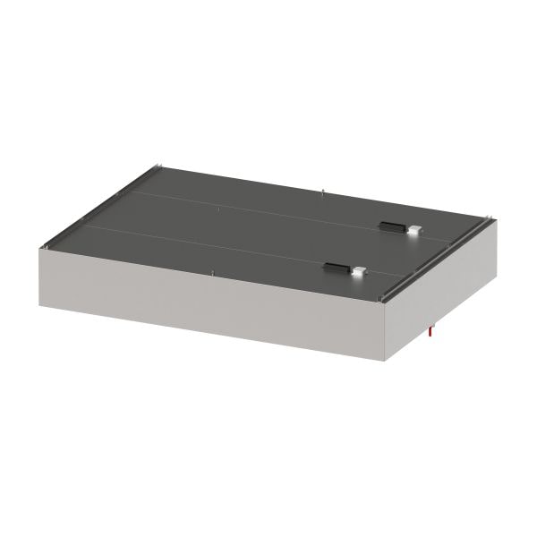 Stalgast Inductie plafondluik "Basic Line", doosvorm 2900 mm x 2400 mm met vlambeschermingsfilter type B