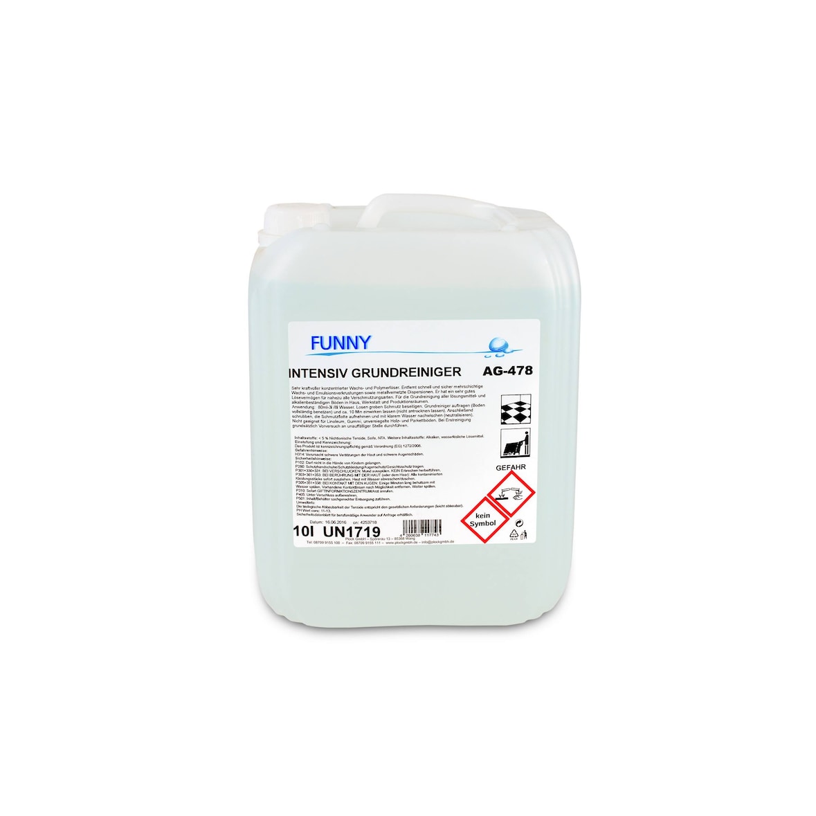 Funny Intensivgrundreiniger, fettlösend, 10 Liter