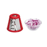 thumbnail of Clatronic ME 3604 Cortadora Verduras Eléctrico, Ideal para Cortar, Rallar, Triturar, 5 Funciones, 5 Accesorios Acero Inox 150W Blanco